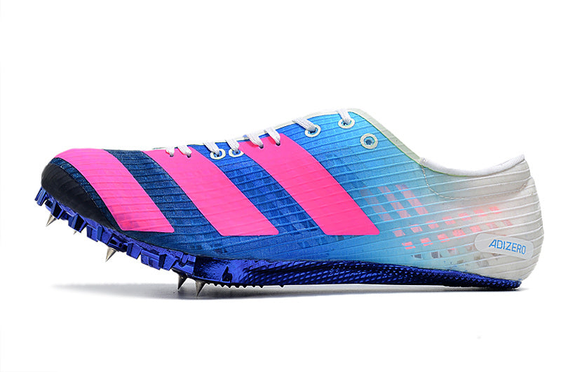 Sapatilha de Atletismo Adidas Adizero Finesse - White/Pink/Blue