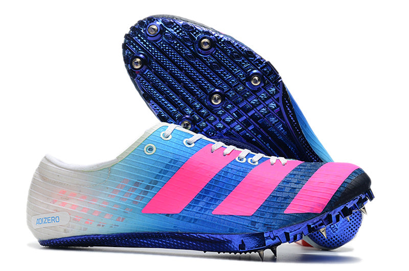 Sapatilha de Atletismo Adidas Adizero Finesse - White/Pink/Blue