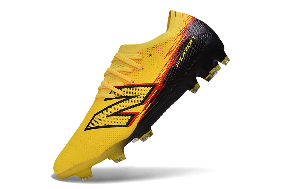 Chuteira Campo New Balance Furon V8 Elite FG - Punch Yellow