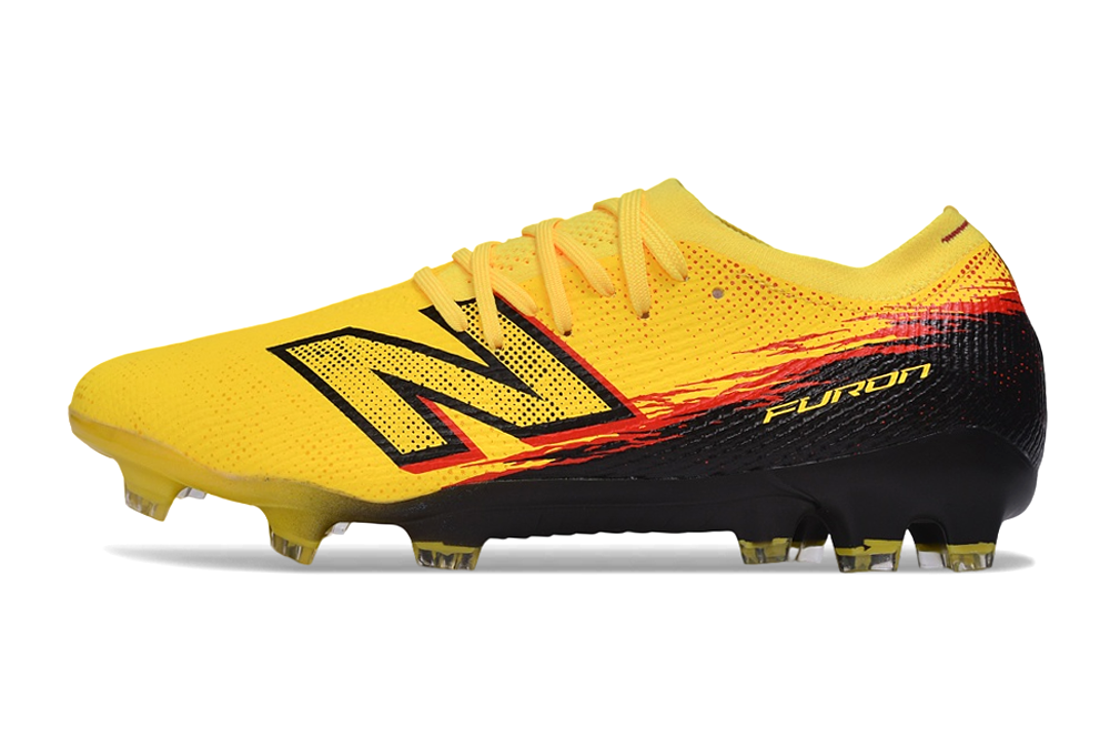 Chuteira Campo New Balance Furon V8 Elite FG - Punch Yellow