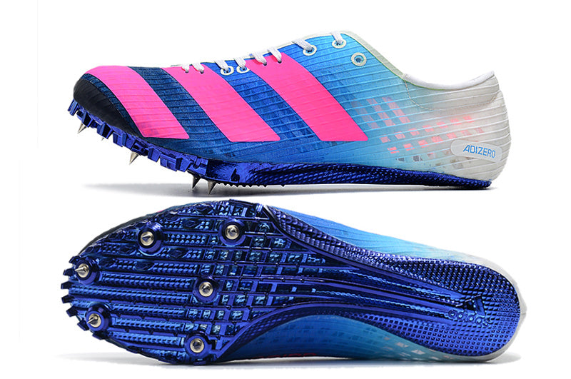 Sapatilha de Atletismo Adidas Adizero Finesse - White/Pink/Blue