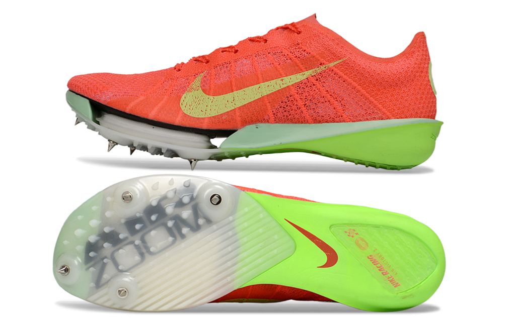 Sapatilha de Atletismo Nike Air Zoom Victory 2 – Bright Crimson/Lime Blast