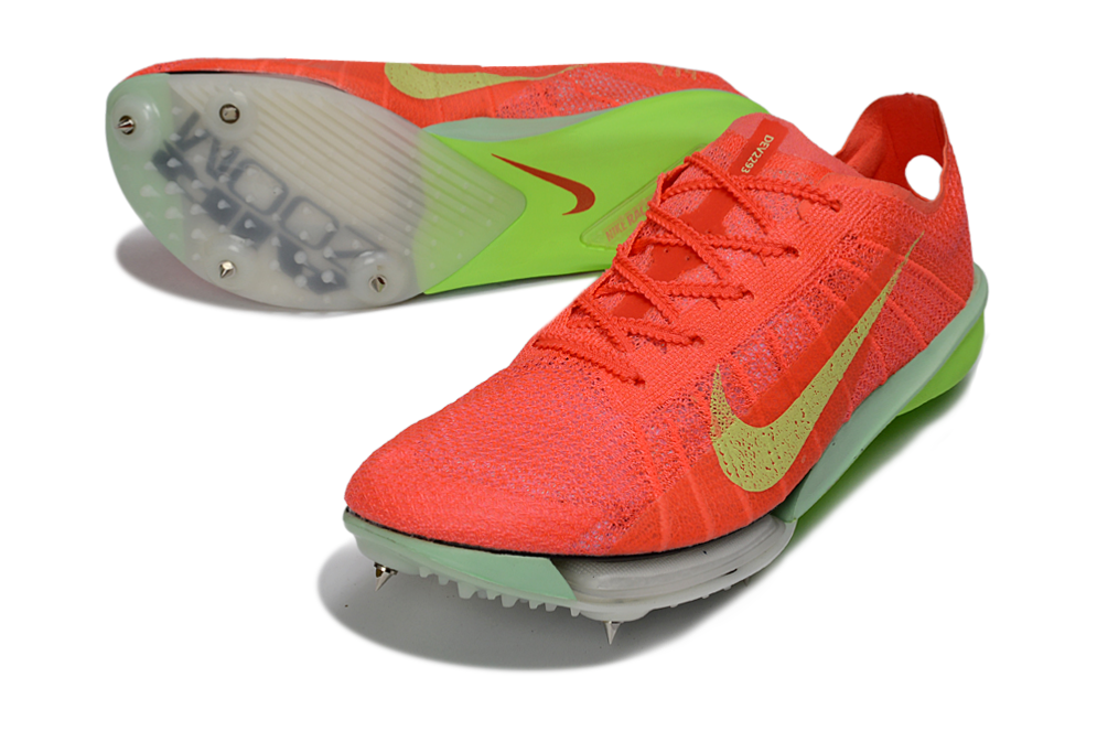 Sapatilha de Atletismo Nike Air Zoom Victory 2 – Bright Crimson/Lime Blast