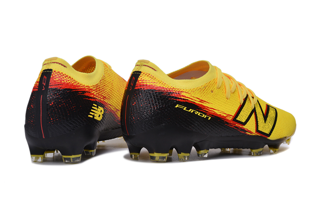 Chuteira Campo New Balance Furon V8 Elite FG - Punch Yellow