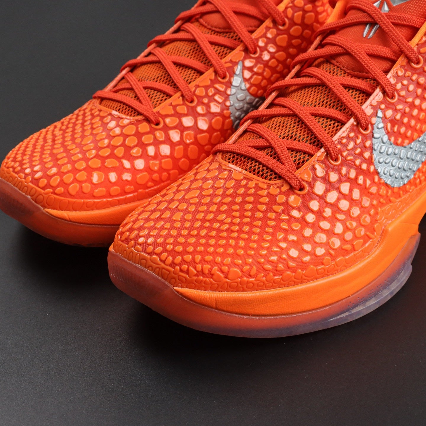 Tênis Nike Kobe 6 Protro Orange Silver