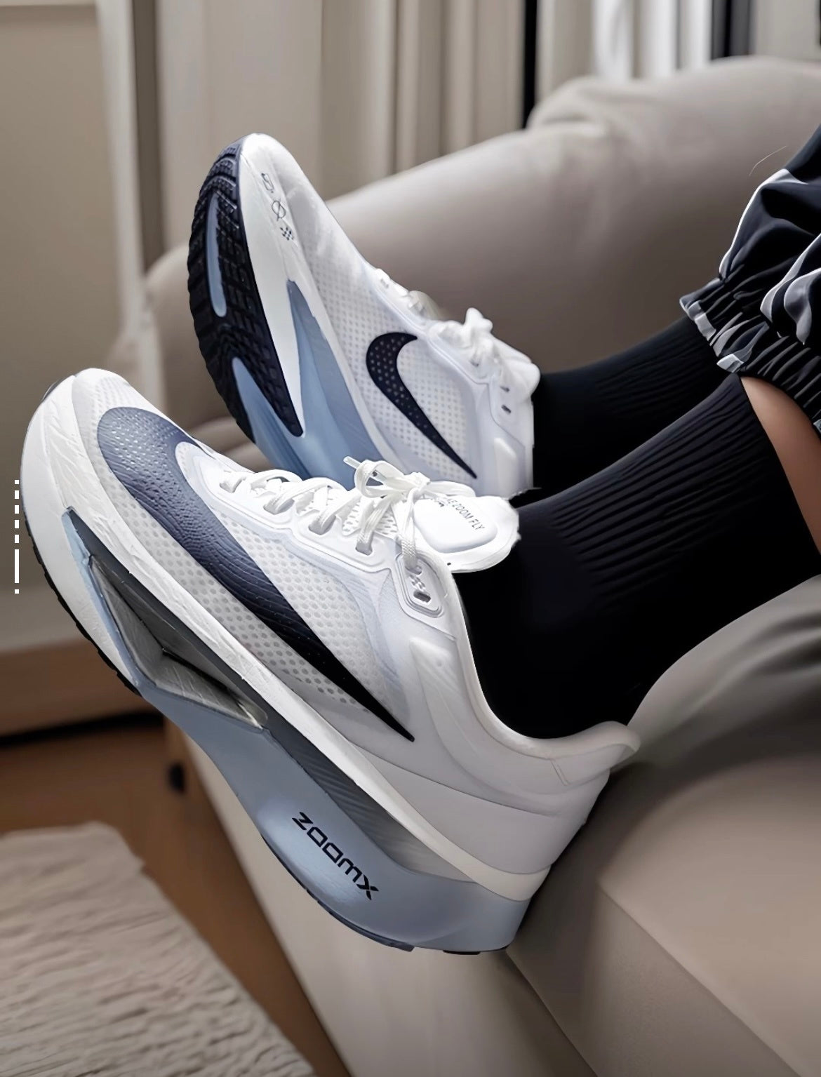 Tênis Nike Zoom Fly 6 Masculino - White Black