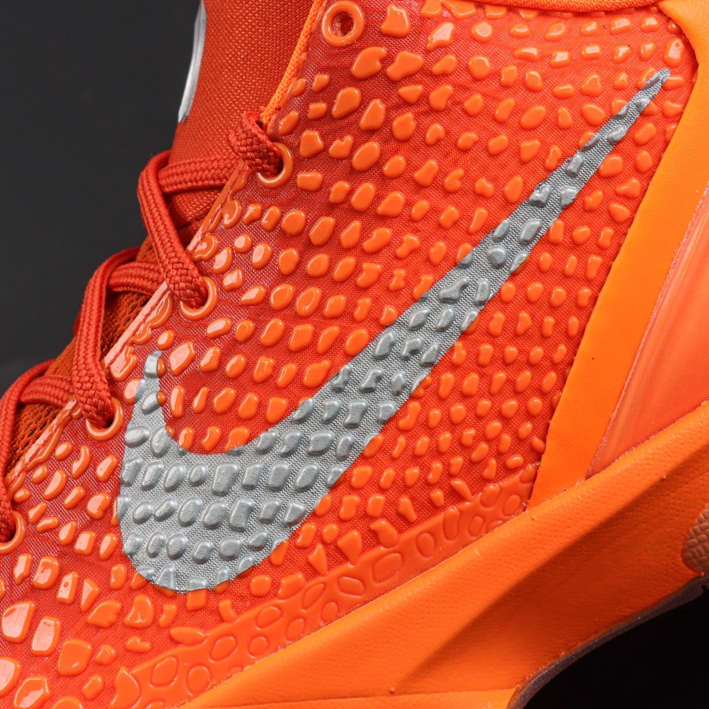 Tênis Nike Kobe 6 Protro Orange Silver