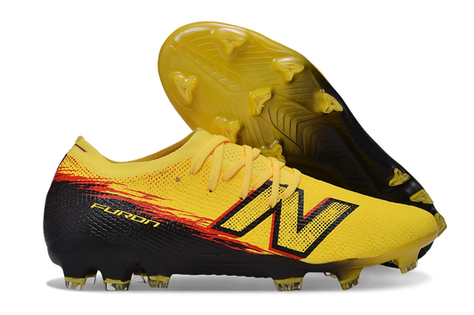 Chuteira Campo New Balance Furon V8 Elite FG - Punch Yellow