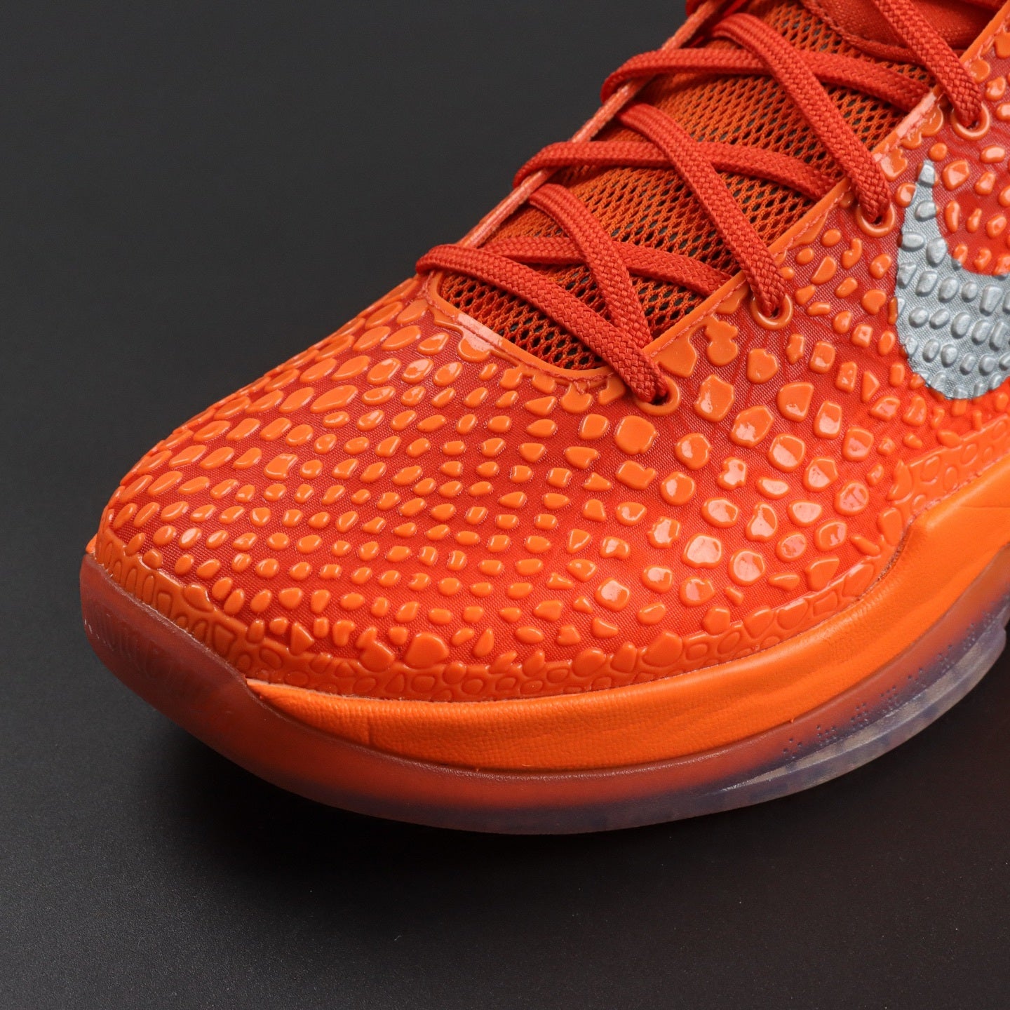 Tênis Nike Kobe 6 Protro Orange Silver